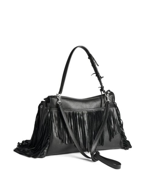 Balenciaga Rodeo fringe top handle bag - Black