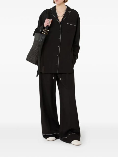 Sportmax button-up overshirt - Black - zdjęcie produktu nr 2