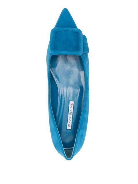 Manolo Blahnik Maysale ballet flats - Blue