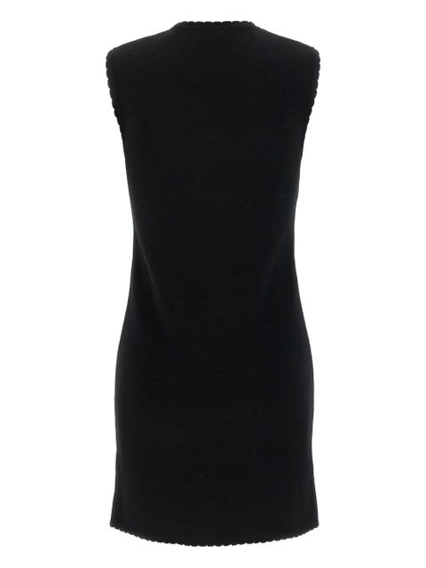 Moschino chain-embellished mini dress - Black - zdjęcie produktu nr 2