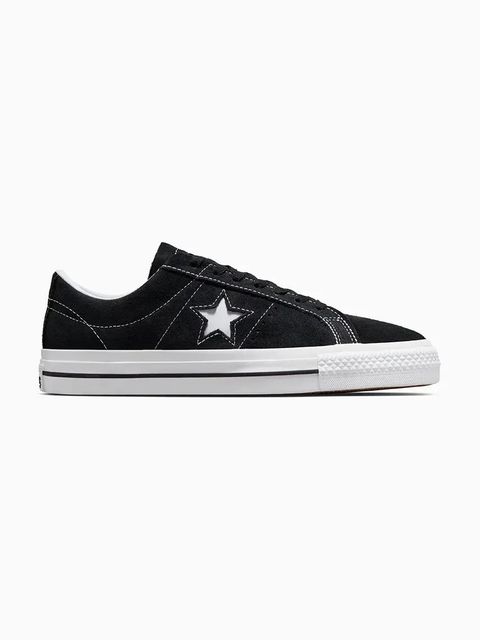 Converse tenisówki zamszowe One Star Pro Tn+ kolor czarny 171327C - zdjęcie produktu nr 1