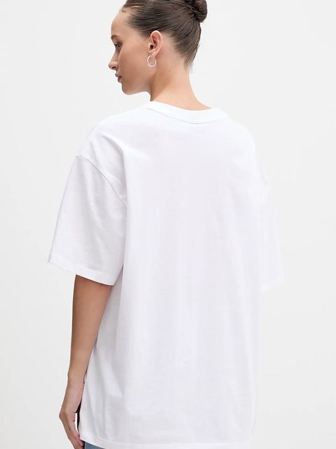 Hugo Blue t-shirt bawełniany Oversized _Tee_B_9