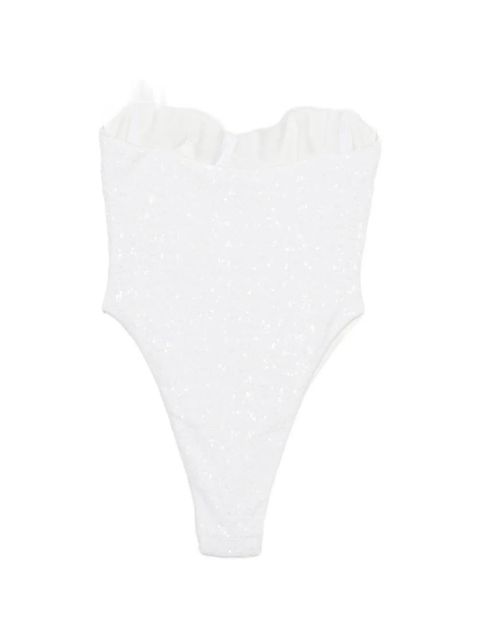 Oséree sequin-embellished underwired swimsuit - White - zdjęcie produktu nr 2