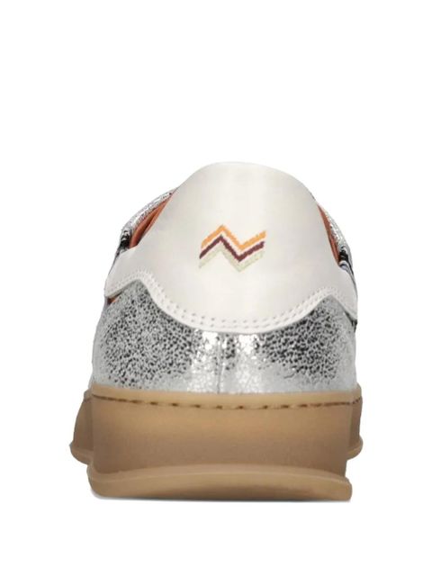 Missoni Raschel flower sneakers - Silver - zdjęcie produktu nr 2