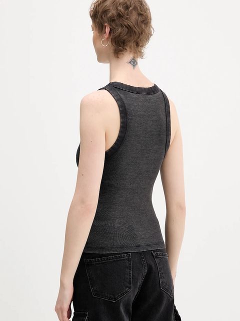 Guess Jeans top kolor czarny W6RP23 KA0H1