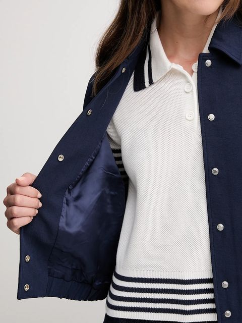 United Colors of Benetton kurtka kolor granatowy przejściowa 20A6DN085 - zdjęcie produktu nr 2