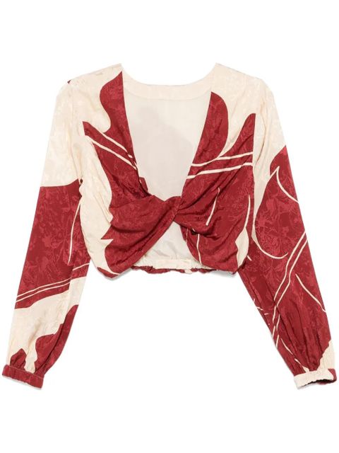 Johanna Ortiz Afterwork blouse - Neutrals - zdjęcie produktu nr 1