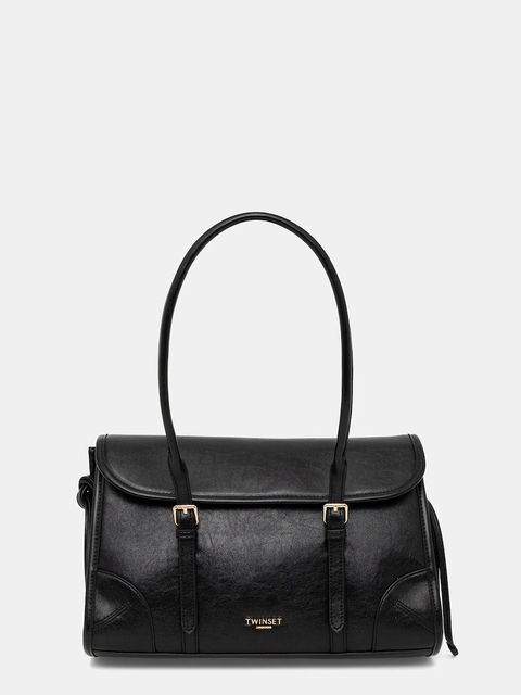 Twinset torebka kolor czarny 252TD8040 - zdjęcie produktu nr 1