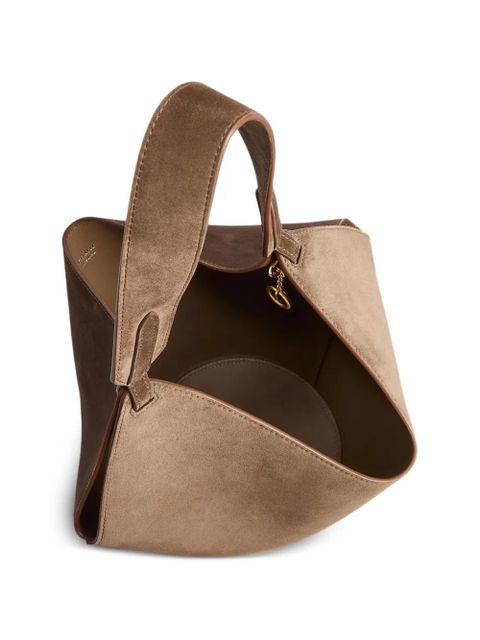 KHAITE mini Lotus tote bag - Neutrals