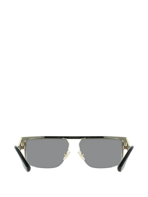 Victoria Beckham rectangle sunglasses - Gold