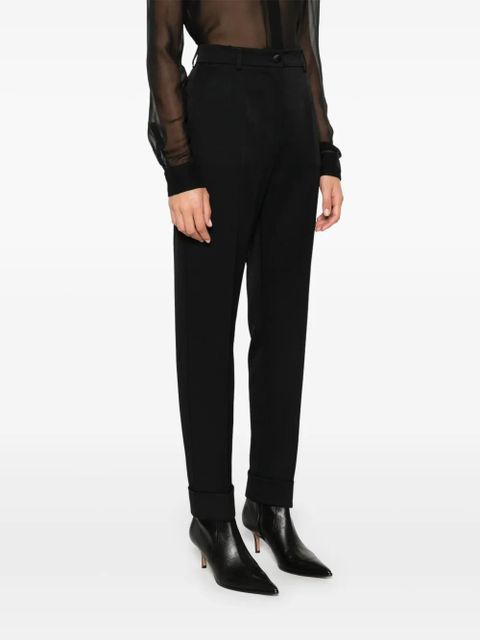 Dolce & Gabbana wool trousers - Black
