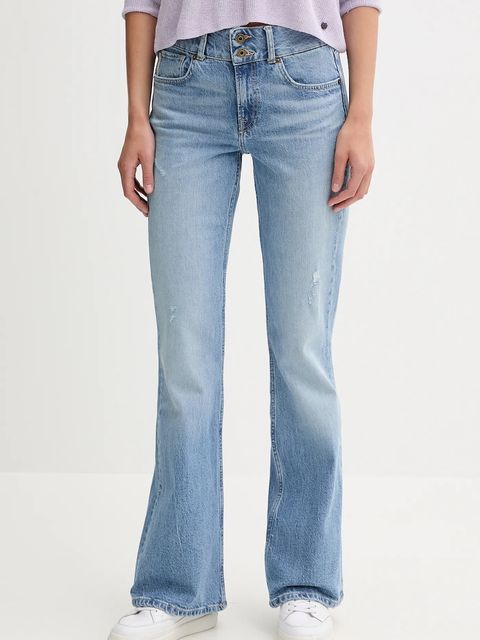 Pepe Jeans jeansy damskie high waist PL2048772WB - zdjęcie produktu nr 1