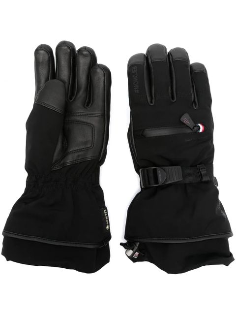 Moncler Grenoble padded zip-pocket gloves - Black - zdjęcie produktu nr 1