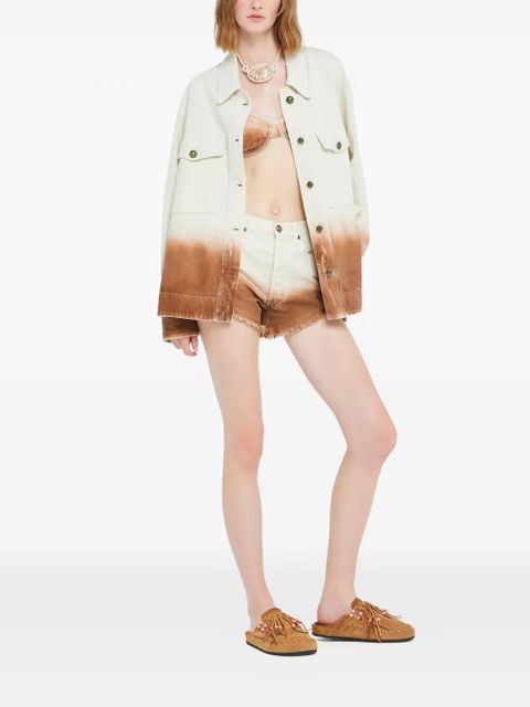 Alanui Shades of Eden denim jacket - Neutrals - zdjęcie produktu nr 2