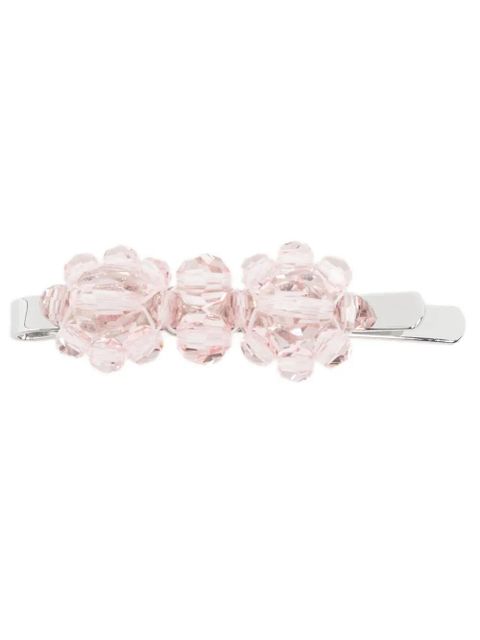 Simone Rocha crystal-embellished hairclip - Pink - zdjęcie produktu nr 1