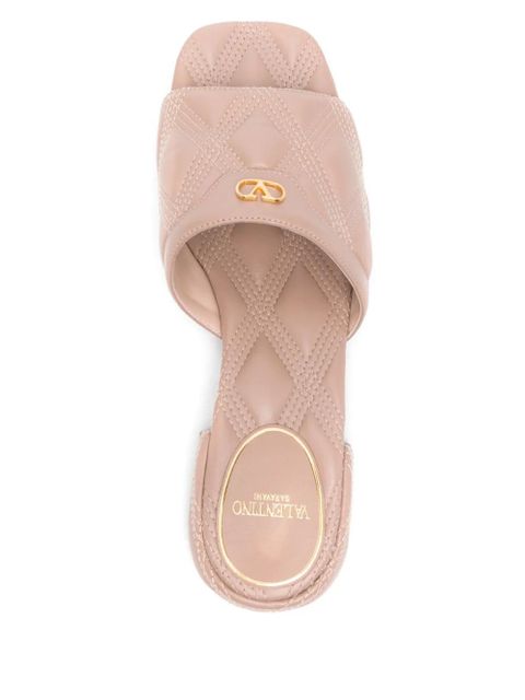 Valentino Garavani Quiltie mules - Neutrals
