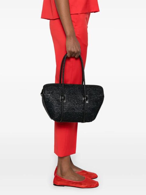 Hereu Forna Raffia tote bag - Black - zdjęcie produktu nr 2