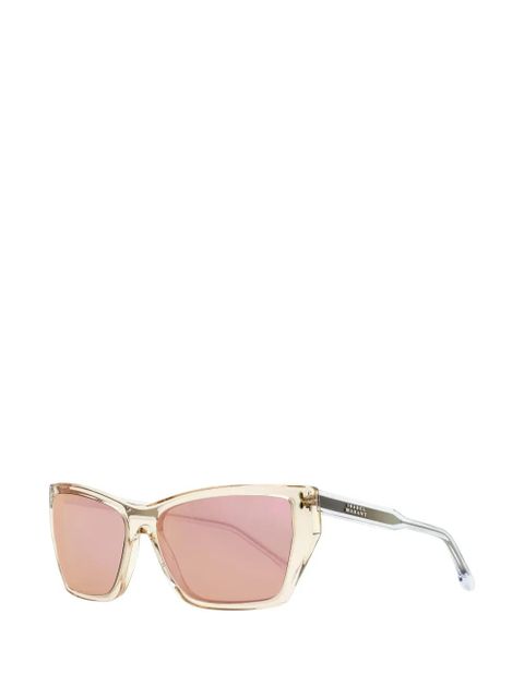 Isabel Marant Eyewear 197/S rectangular-frame sunglasses - Neutrals - zdjęcie produktu nr 2