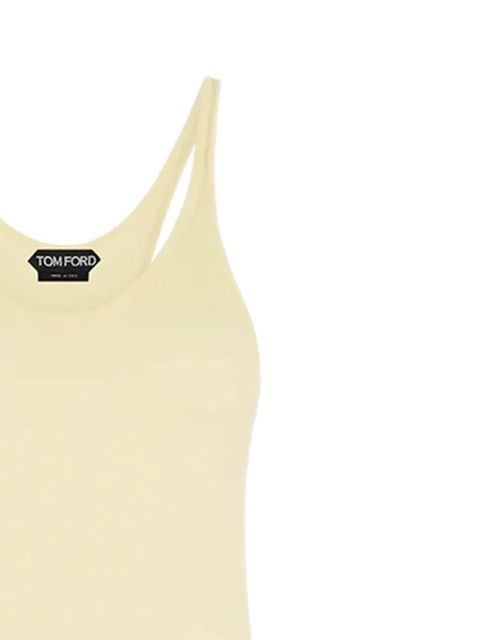 TOM FORD virgin wool maxi dress - Yellow - zdjęcie produktu nr 2