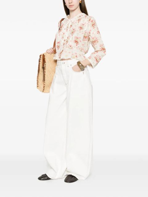 DÔEN Hillock lace blouse - Neutrals - zdjęcie produktu nr 2