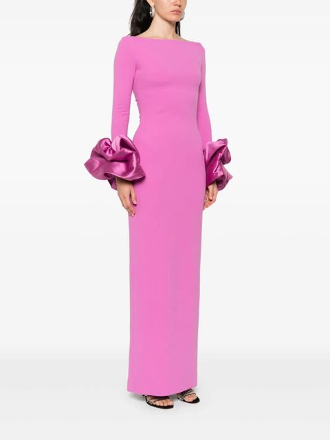 Solace London Talia gown - Pink