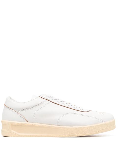 Jil Sander logo low-top sneakers - White - zdjęcie produktu nr 1