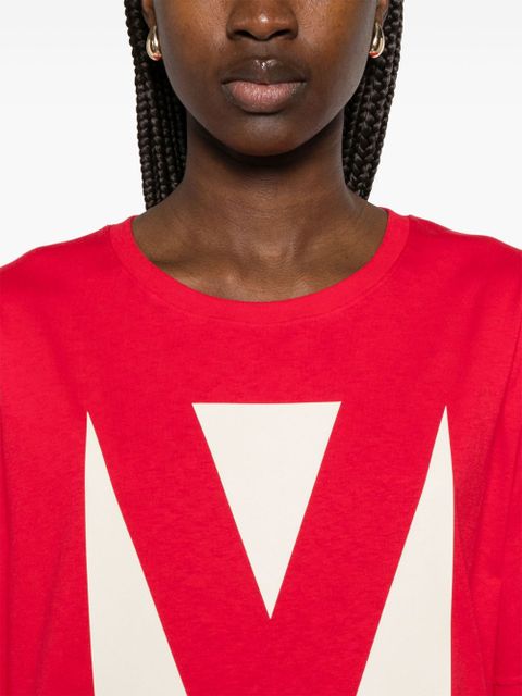 Valentino Garavani logo-print T-shirt - Red