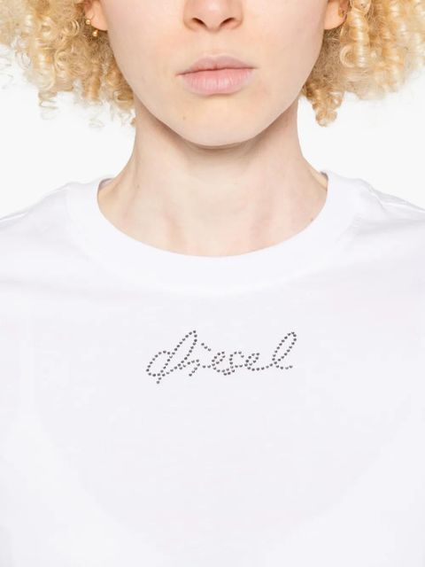 Diesel short-sleeves logo T-shirt - White