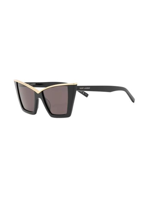 Saint Laurent Eyewear SL 570 cat-eye sunglasses - Black - zdjęcie produktu nr 2