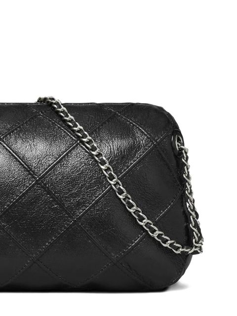 Tory Burch Fleming quilted mini bag - Black