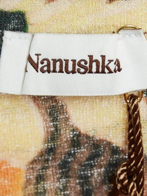 Nanushka daisy swirl skirt - Orange - zdjęcie produktu nr 2