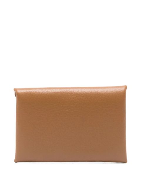 Jil Sander suede leather wallet - Brown - zdjęcie produktu nr 2
