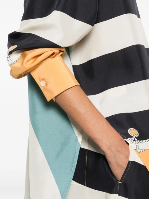 LOEWE striped shirt - Neutrals