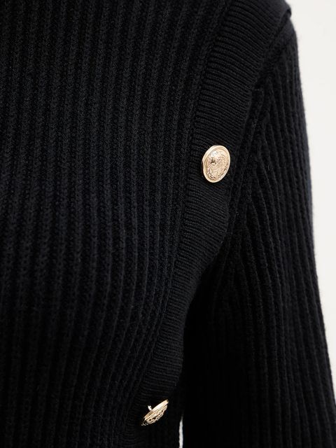 Morgan sweter damski kolor czarny MCOOL