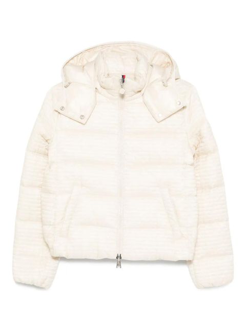 Moncler hooded quilted jacket - Neutrals - zdjęcie produktu nr 1