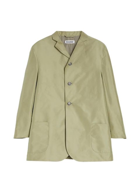 Jil Sander button technical jacket - Green - zdjęcie produktu nr 1