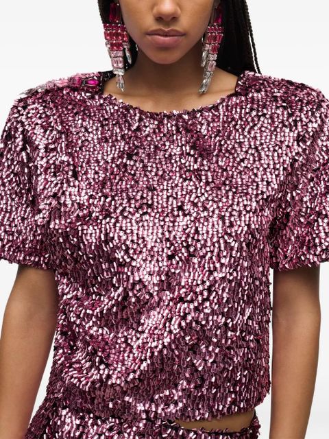 AREA sequin top - Pink - zdjęcie produktu nr 2
