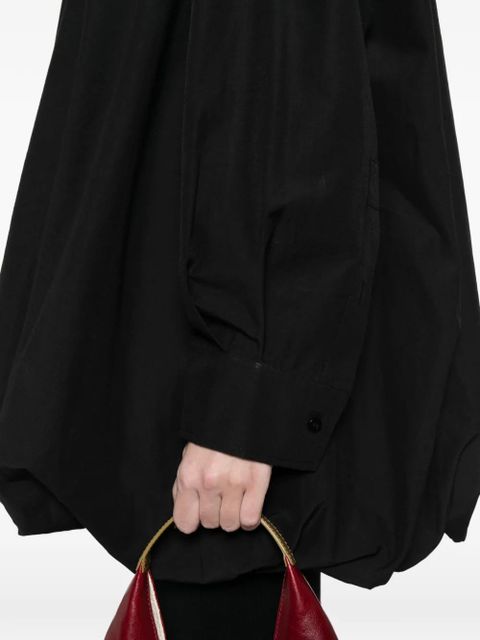Eleh gathered jacket - Black