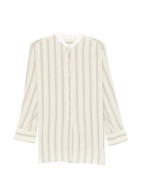 The Row striped-pattern shirt - Neutrals - zdjęcie produktu nr 1