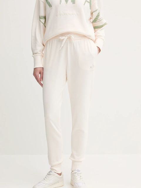 Armani Exchange spodnie dresowe bawełniane - zdjęcie produktu nr 2