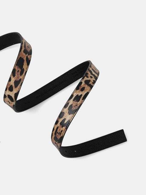 HUGO pasek skórzany damski kolor beżowy 50554104 - zdjęcie produktu nr 2