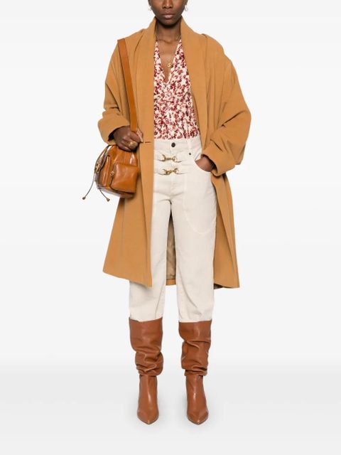ISABEL MARANT Elise coat - Brown