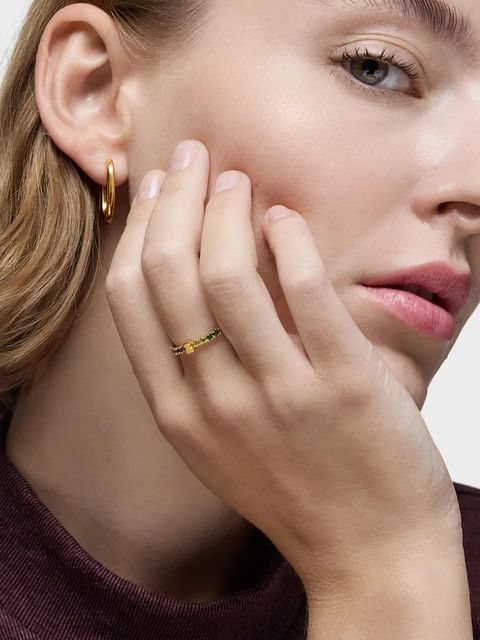 Tous pierścionek ze srebra pokrytego złotem