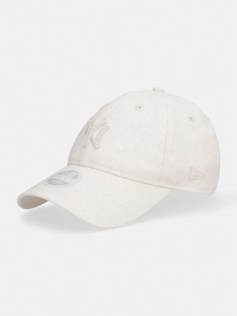 New Era czapka z daszkiem z dodatkiem lnu MIDI LINEN 920 NYY - zdjęcie produktu nr 2