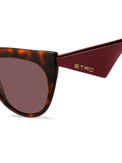 ETRO ETRO Tailoring cat-eye sunglasses - Brown