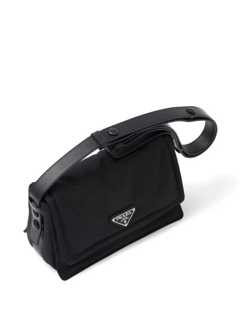 Prada small Traveller shoulder bag - Black