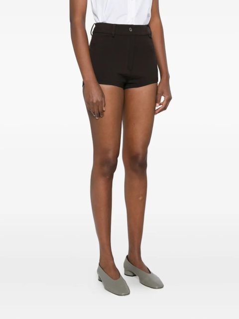 The Frankie Shop tailored mini shorts - Brown