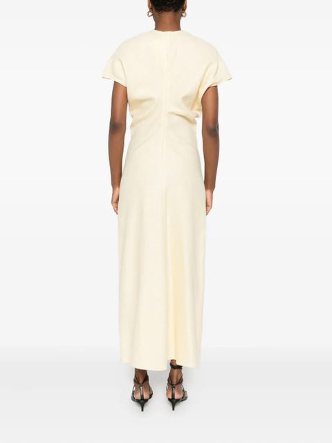 TOTEME slouch-waist maxi dress - Neutrals