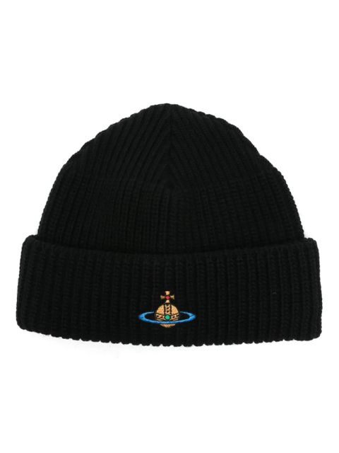 Vivienne Westwood Sporty beanie - Black - zdjęcie produktu nr 1