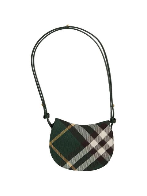 Burberry plaid shoulder bag - Green - zdjęcie produktu nr 2